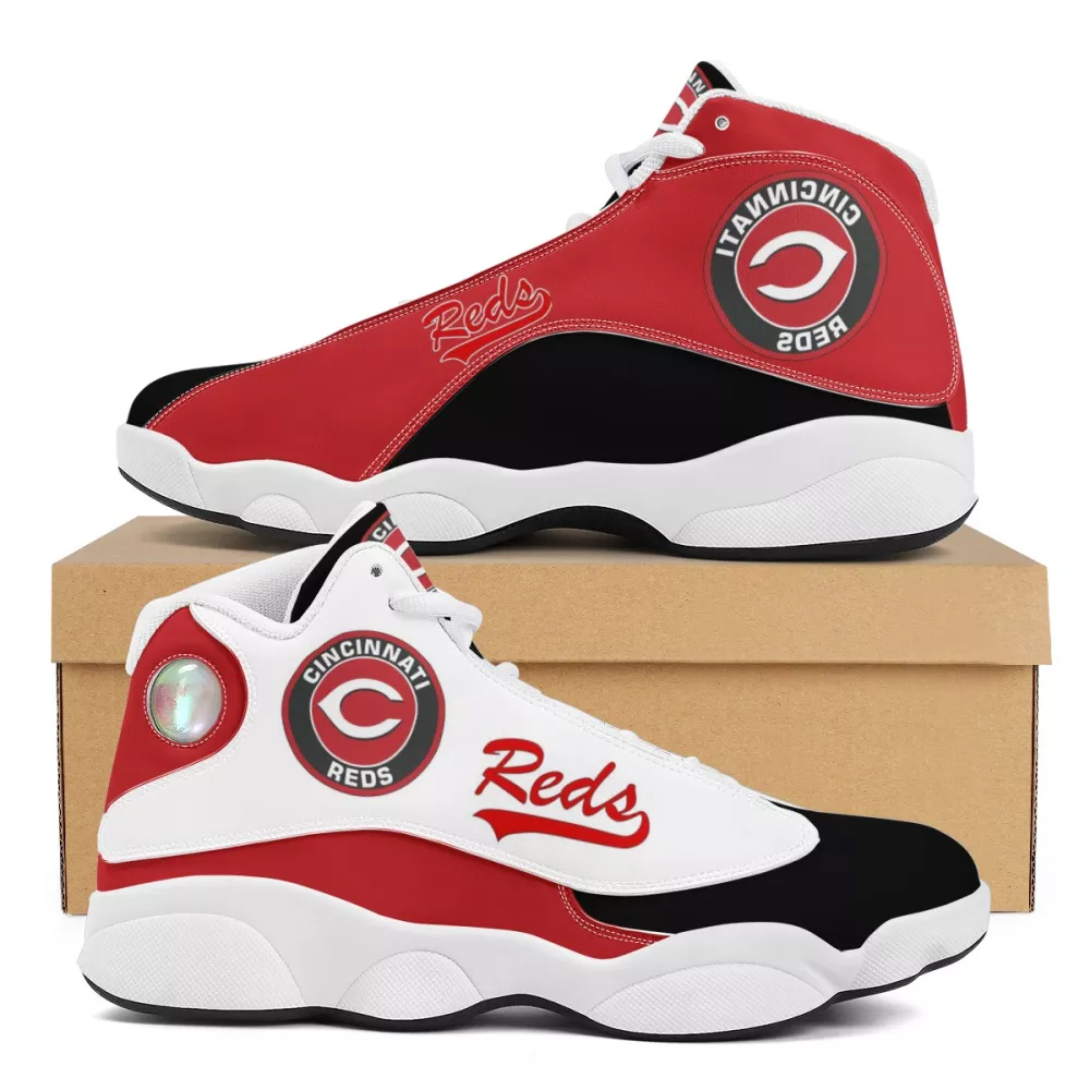 Women's Cincinnati Reds Limited Edition AJ13 Sneakers 001